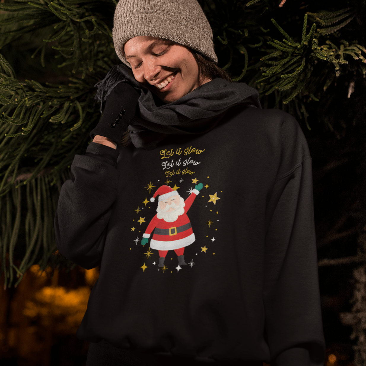 Let It Glow Let It Glow Let It Glow Christmas Sweatshirt