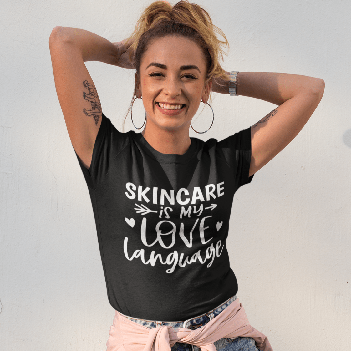 Skincare Is My Love Language T Shirt Skincare T Shirts Butfirstskin 4703