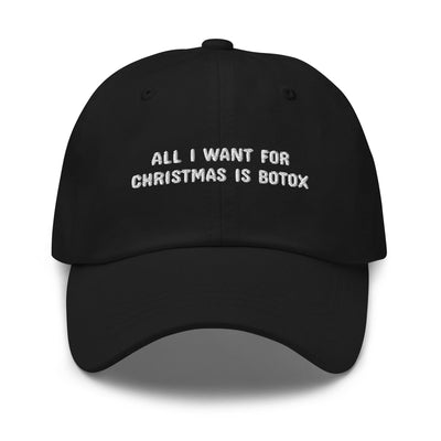 ButFirstSkin All I Want For Christmas Is Botox Cap Black