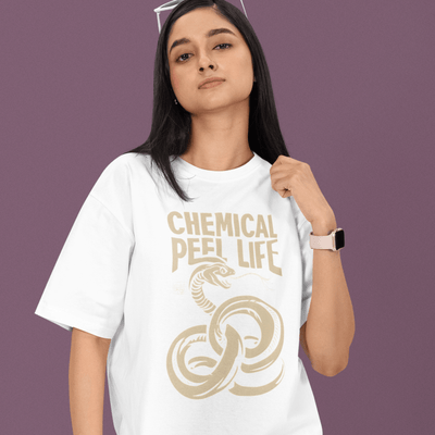 ButFirstSkin Chemical Peel Life T-Shirt White / S
