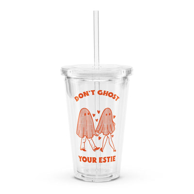 ButFirstSkin Don't Ghost Your Estie Halloween Tumbler