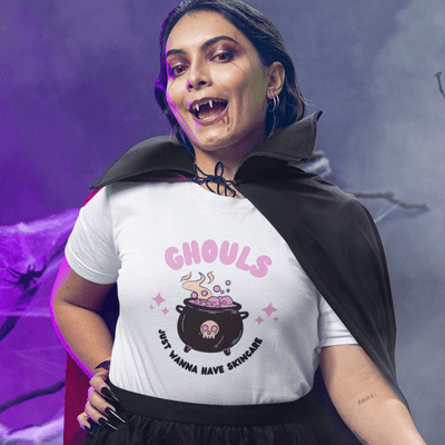 ButFirstSkin Ghouls Just Wanna Have Skincare Halloween T-Shirt S