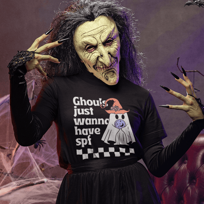 ButFirstSkin Ghouls Just Wanna Have SPF Halloween T-Shirt S