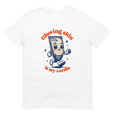 ButFirstSkin Glowing Skin Is My Cardio T-Shirt White / S