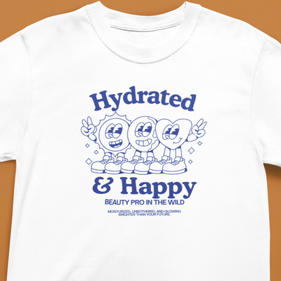 ButFirstSkin Hydrated & Happy T-Shirt
