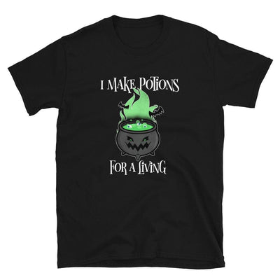 ButFirstSkin I Make Potions For A Living Halloween T-Shirt S