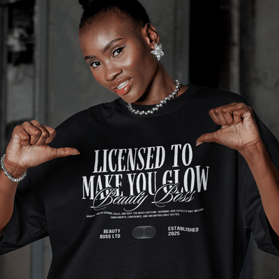 ButFirstSkin Licensed To Make You Glow T-Shirt