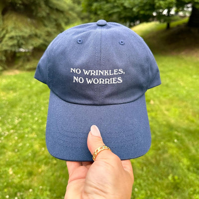 ButFirstSkin No Wrinkles, No Worries Cap Navy