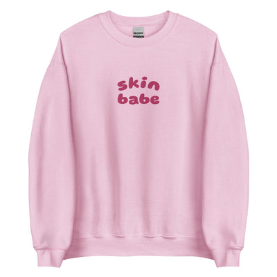 ButFirstSkin Skin Babe Embroidered Sweatshirt Light Pink / S