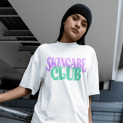 ButFirstSkin Skincare Club T-Shirt White / S