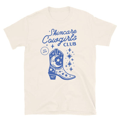 ButFirstSkin Skincare Cowgirls Club T-Shirt Natural / S