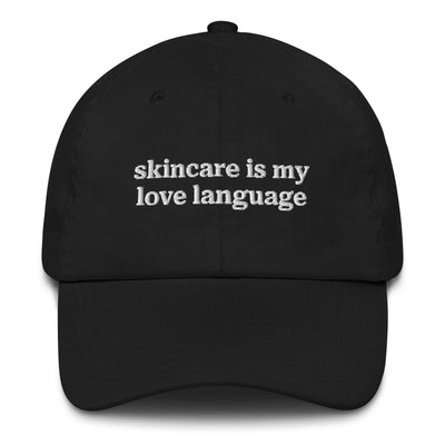 ButFirstSkin Skincare Is My Love Language Cap Black