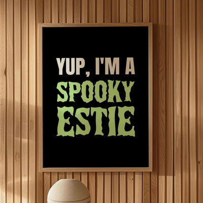 ButFirstSkin Spooky Esthetician Halloween Poster