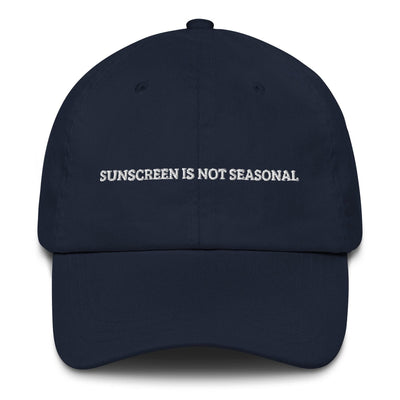 ButFirstSkin Sunscreen Is Not Seasonal Cap Navy