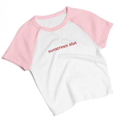 ButFirstSkin Sunscreen Slut Baby Tee