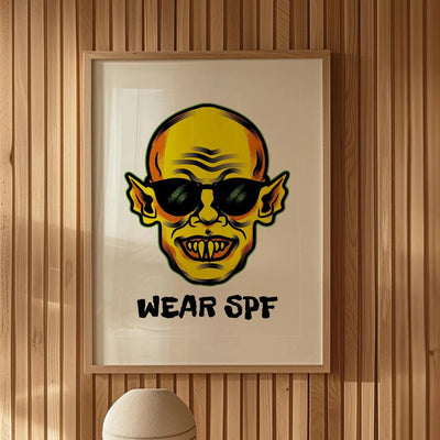 ButFirstSkin Wear SPF Halloween Poster
