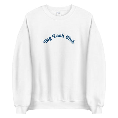 Big Lash Club Embroidered Sweatshirt | ButFirstSkin