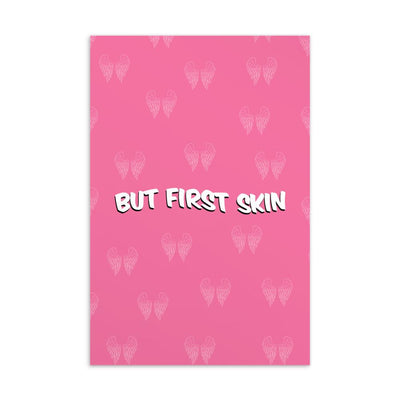 But First Skin Postcard Postcard | ButFirstSkin