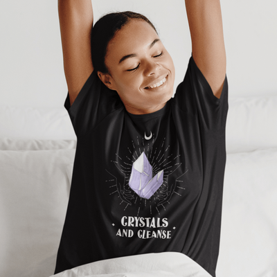 Crystals & Cleanse T-Shirt S | ButFirstSkin