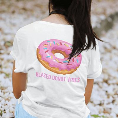 Glazed Donut Vibes T-Shirt S | ButFirstSkin