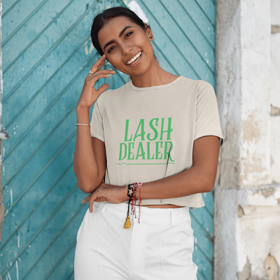 Lash Dealer Loose Crop T-Shirt S | ButFirstSkin