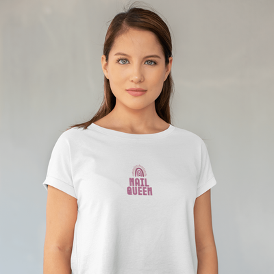 Nail Queen T-Shirt White / S | ButFirstSkin