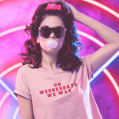 On Wednesdays We Wax T-Shirt Pink / S | ButFirstSkin