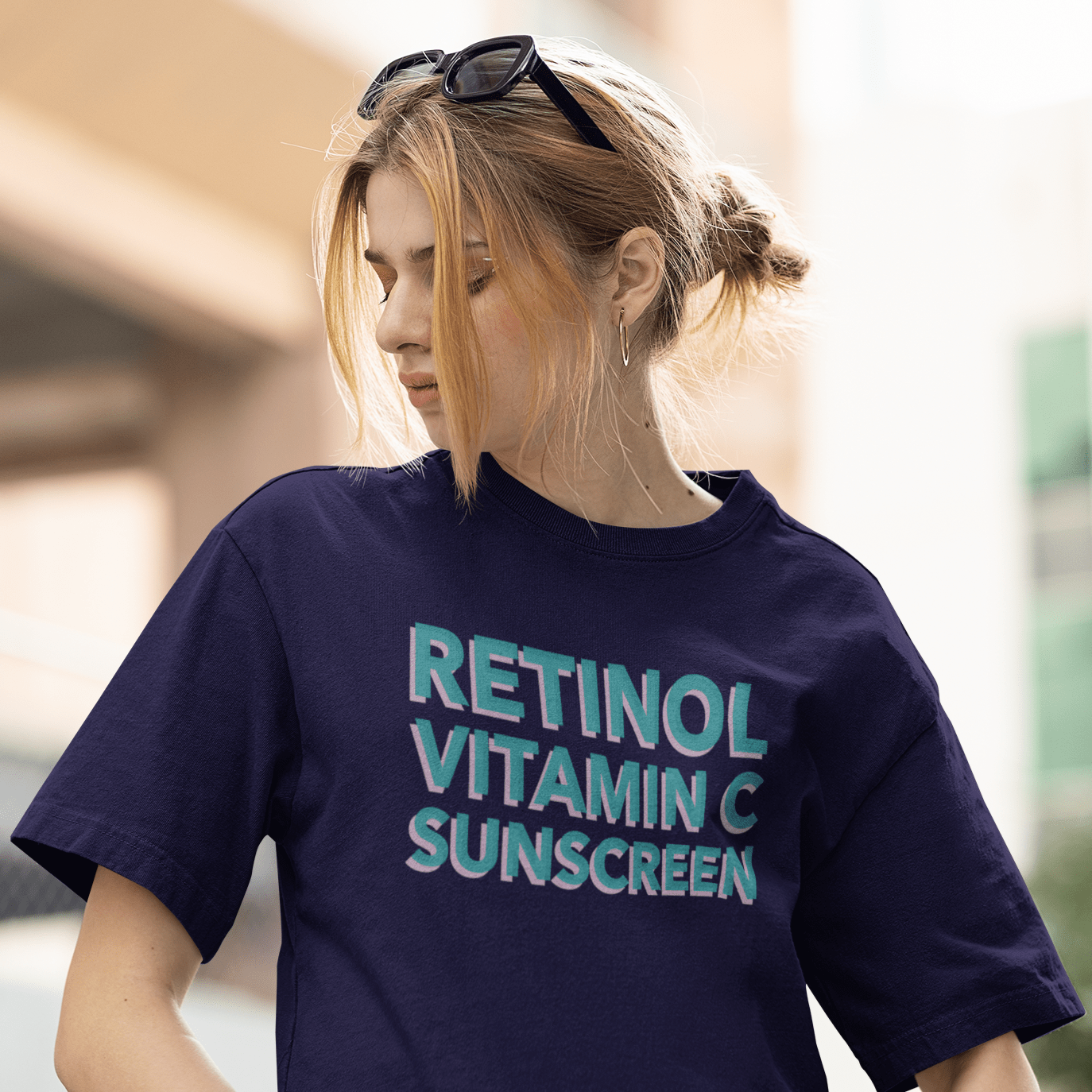 Retinol Vitamin C Sunscreen T-Shirt | ButFirstSkin