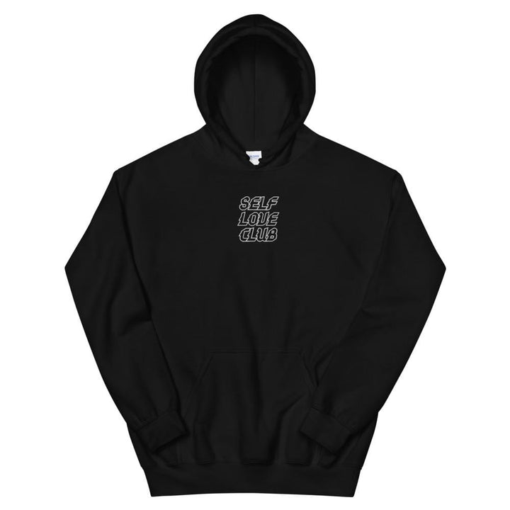 Love yourself embroidered hoodie sale