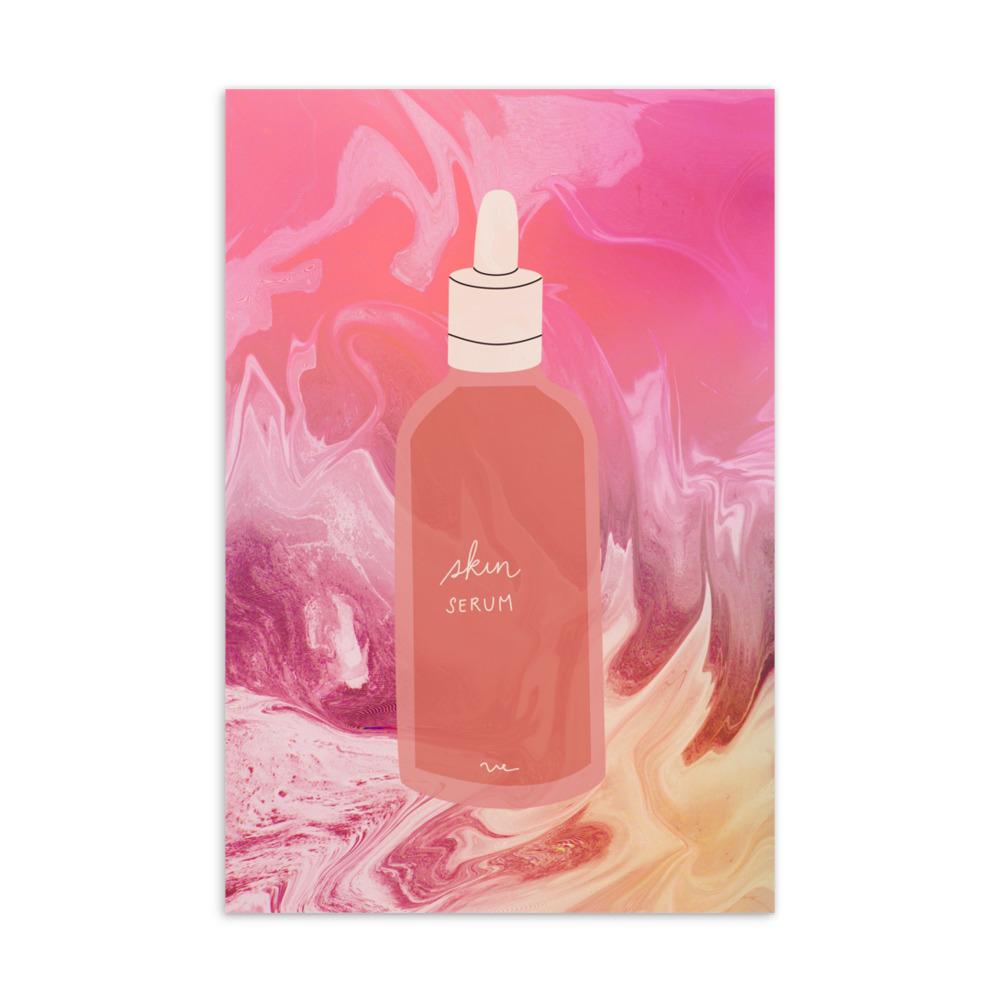 Serum Print Unframed Wall Poster Home Decor Mood Board | ButFirstSkin