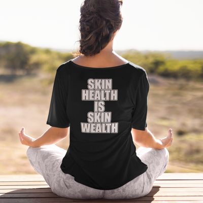 Skin Health Is Skin Wealth T-Shirt S | ButFirstSkin