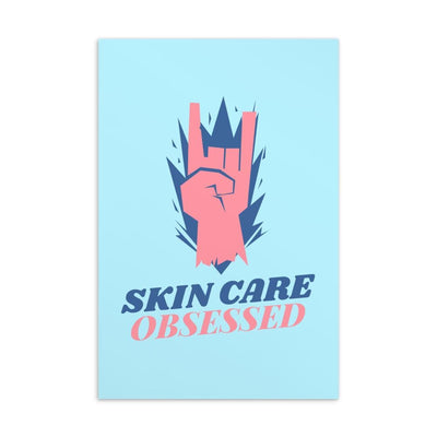 Skincare Obsessed Postcard Postcard | ButFirstSkin
