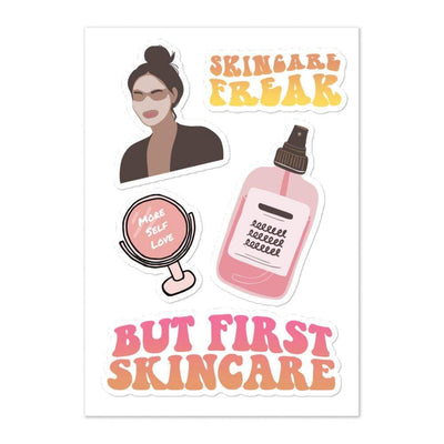 Skincare Sticker Sheet Default Title | ButFirstSkin