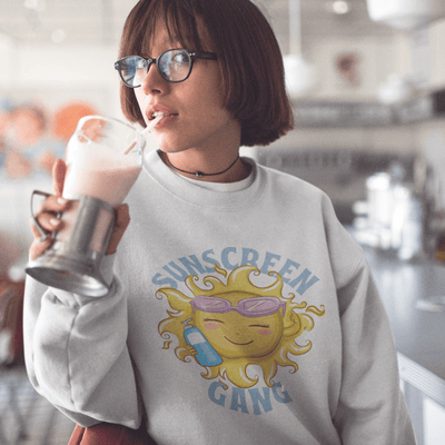 Sunscreen Gang Sweatshirt | ButFirstSkin