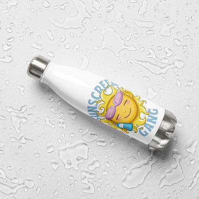 Sunscreen Gang Water Bottle | ButFirstSkin