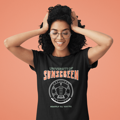 University Of Sunscreen T-Shirt S | ButFirstSkin